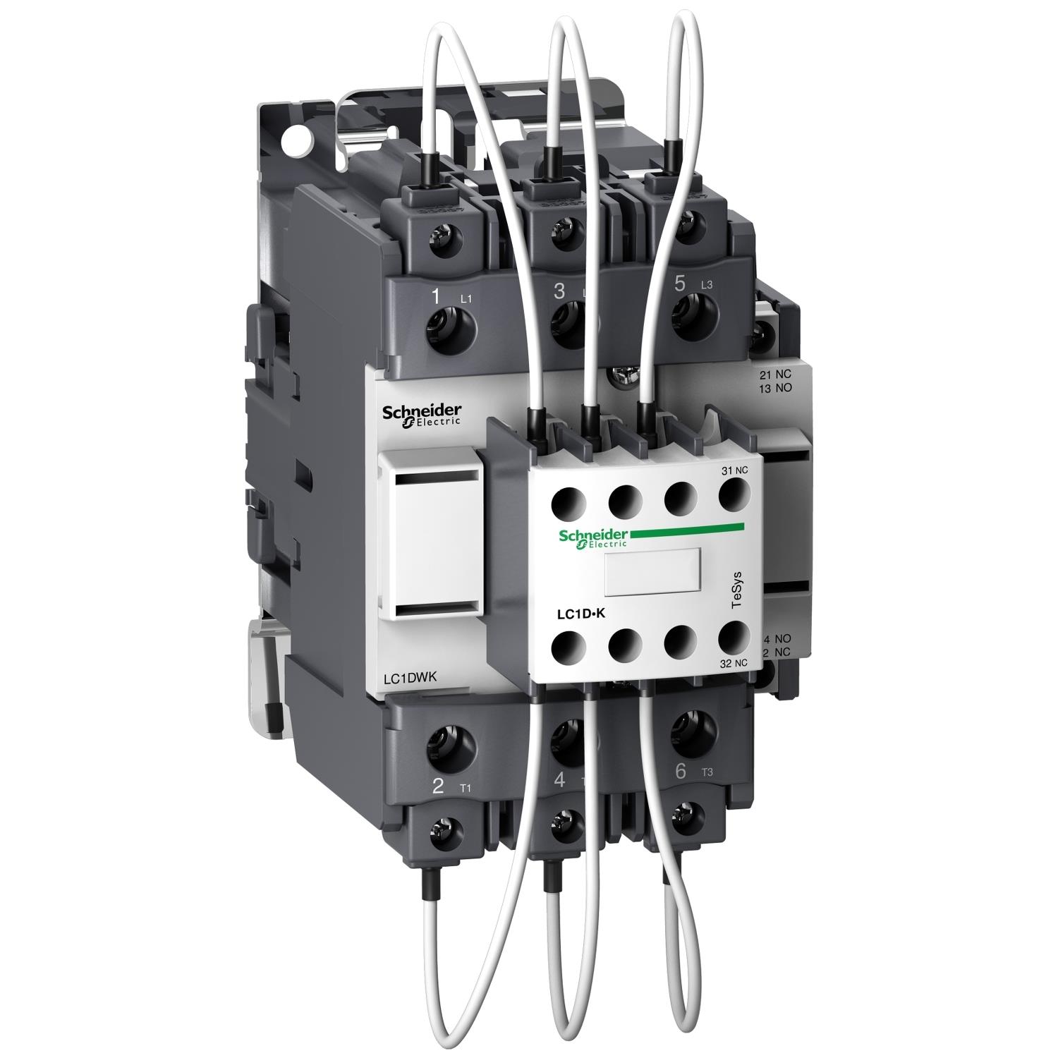 LC1-DTK12M7 40KVar Kompanzasyon Kontaktör 1NA+2NK 220VAC