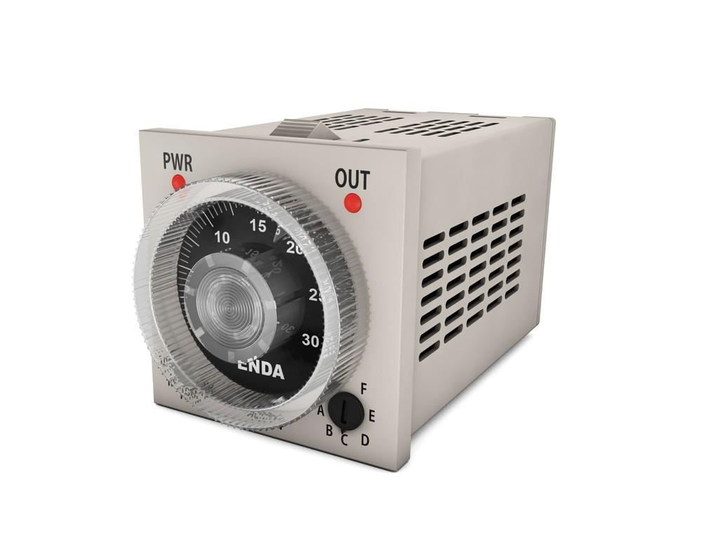  ENDA ATP4-UV-S11-12 Çok Fonksiyonlu Analog Zaman Rölesi-48X48mm