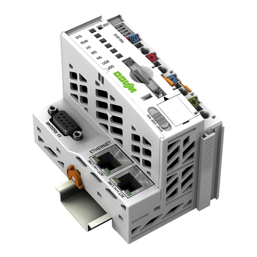 WAGO 750-8112   Kontrolör PFC100 2.Nesil 2 x ETHERNET RS-232/-485