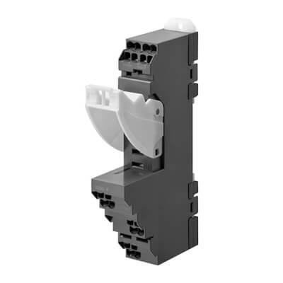 P2RF-05-PU G2R-1-S için 5 pinli, Push-in Plus terminalli, röle tutuculu, DIN ray