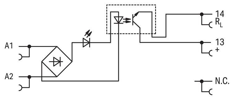 WAGO 857-707   SSR Röle Modülü Nominal Giriş Gerilimi 115V AC/DC Çıkış Gerilimi Aralığı 0 - 48VDC Sınırlayıcı Sürekli Akım 0.1A 2 Telli Bağlantı Sarı Durum Göstergesi Modül Genişliği 6mm Gri
