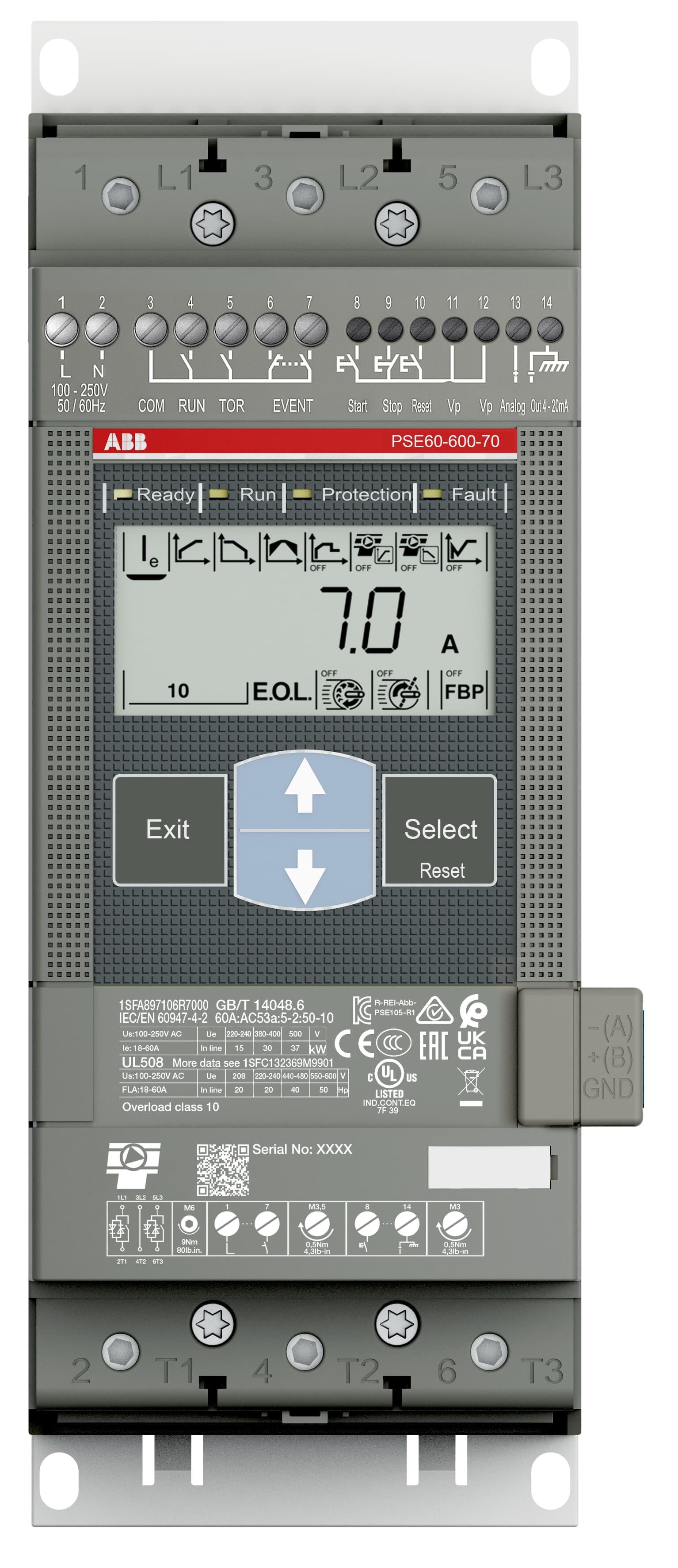 PSE60-600-70 30 KW SOFT STARTER