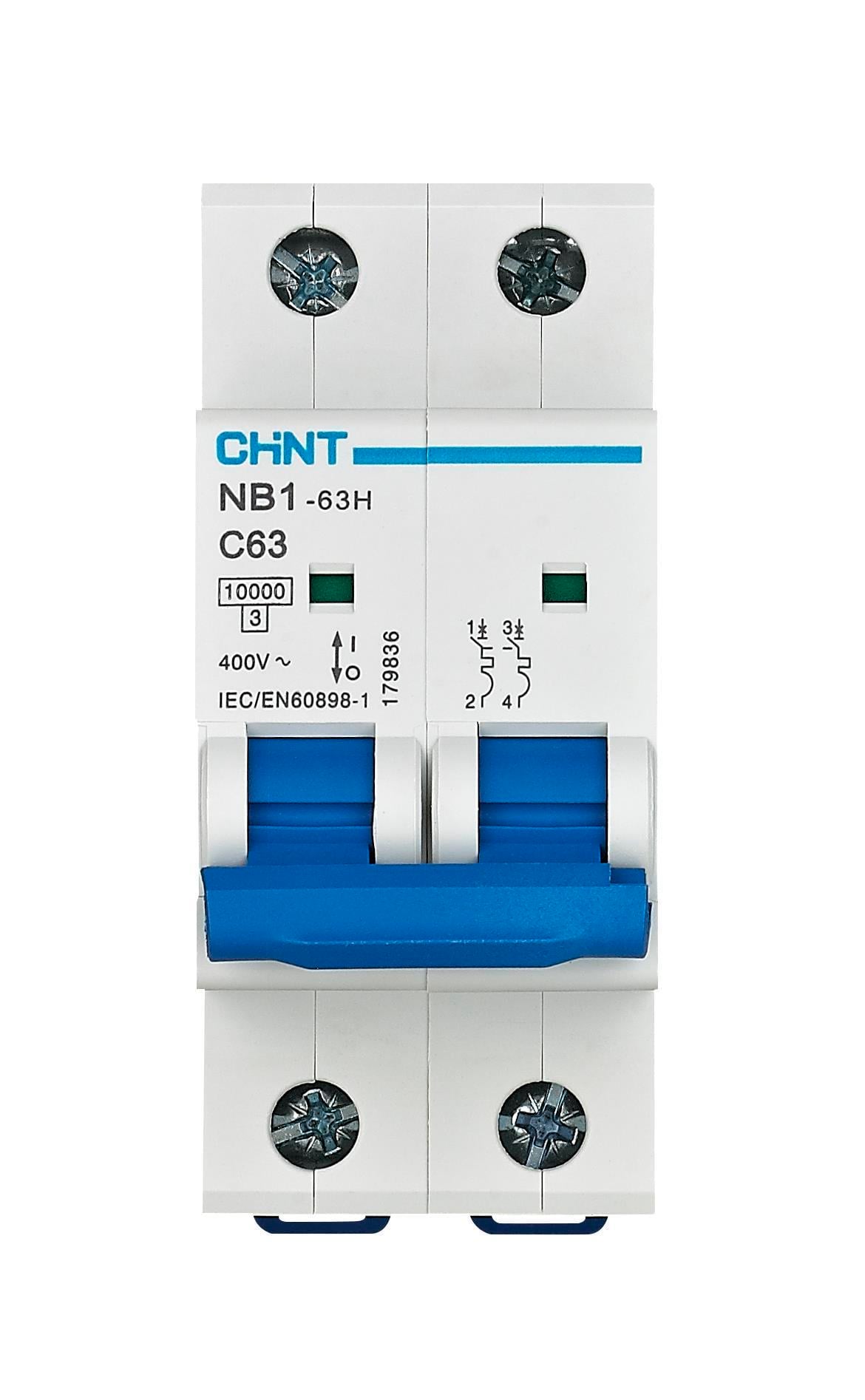 179834 NB1 SERİSİ 2 KUTUP 10kA C EĞRİSİ 50A