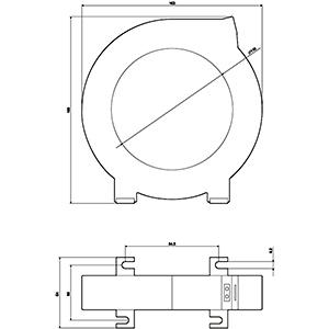3UL2306-1A TOROİD Akım Trafosu ÇAP 140mm
