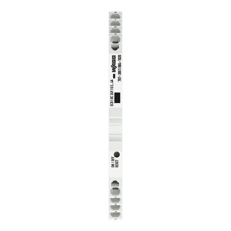 WAGO 787-3861/004-1020  Elektronik Devre Kesici 1 Kanallı 24VDC Giriş Gerilimi Ayarlanabilir 0.5 - 4A NEC Sınıf 2 Sinyal Kontağı