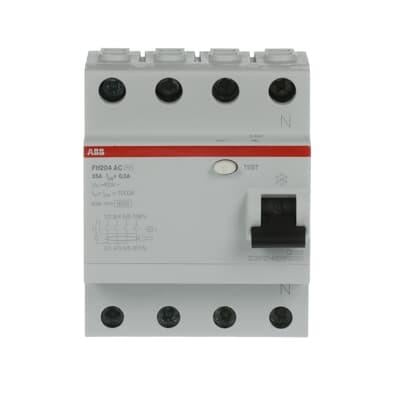 2CSF204003R3250 FH204AC-25/0.3 4X25A 300mA KAK Röle FH200 AC Tipi