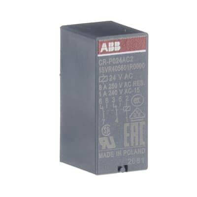 1SVR405601R0000 24VAC 8 PİNLİ 250VAC 8A KONTAK AKIMI PCB RÖLE