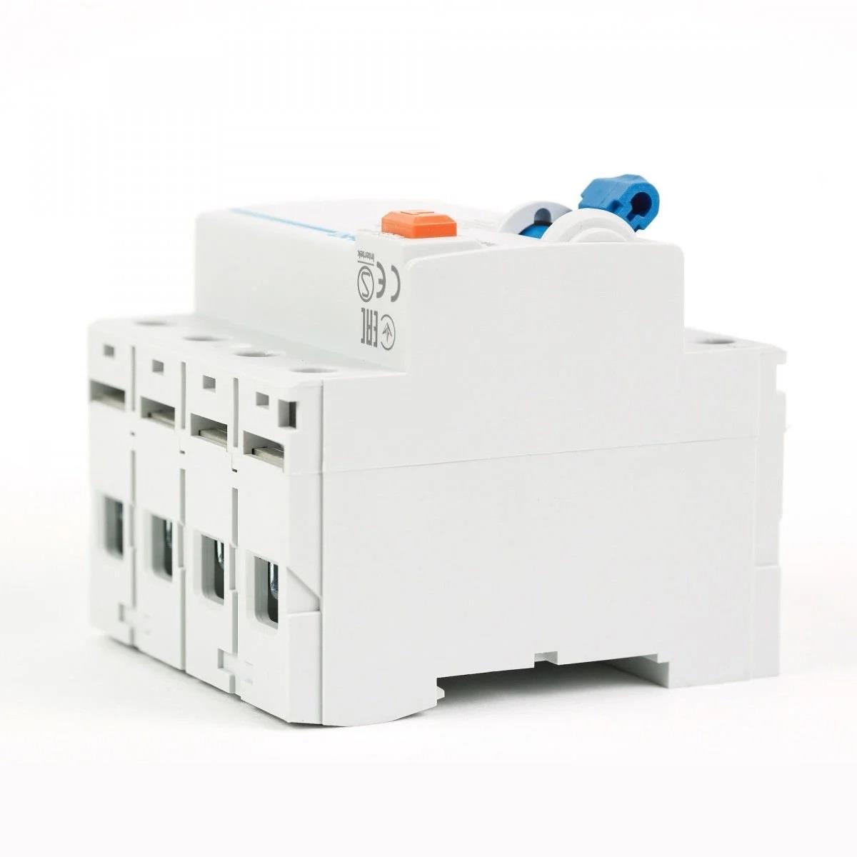 200224 4X40A 30mA 6KA Kaçak Akım Rölesi AC Tipi NL1 AC Serisi