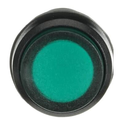 1SFA619102R1112 CP3-11G-10 1NA Yeşil Işıklı Yaylı Buton Çıkık Kafalı