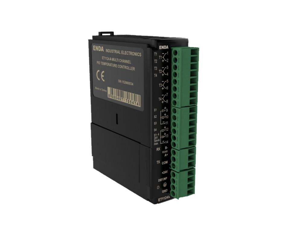 ENDA ET1124A-RT RAY MONTAJLI 4 GİRİŞLİ PID DİJİTAL TERMOSTAT