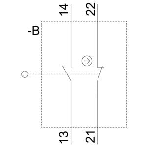 3SE5112-0CC02 1NA+1NK Plastik Nihayet Şalteri 40mm