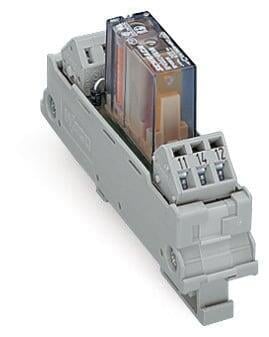 WAGO 288-380   İki Durumlu Röle Modülü Nominal Giriş Gerilimi 24VDC 1 Değişken Kontak Sınırlayıcı Sürekli Akım 6A Modül Genişliği 21mm 2.50mm² Gri