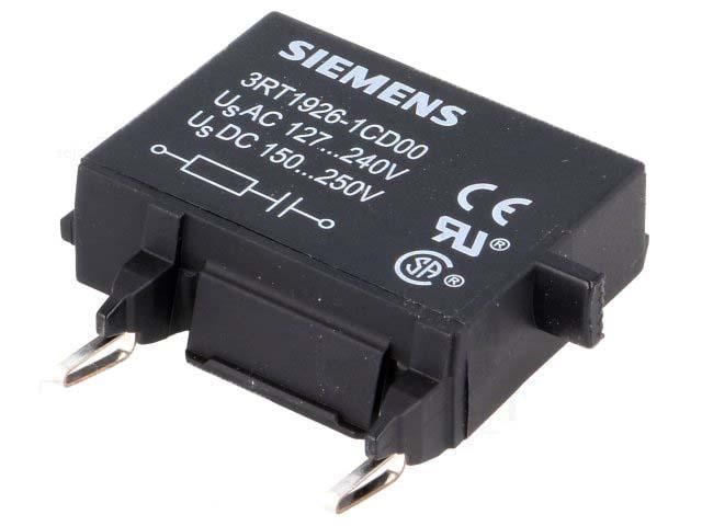 3RT1926-1CD00 RC Eleman 3RT1 SIRIUS İçin Boy:S0 127-240VAC / 150-250VDC