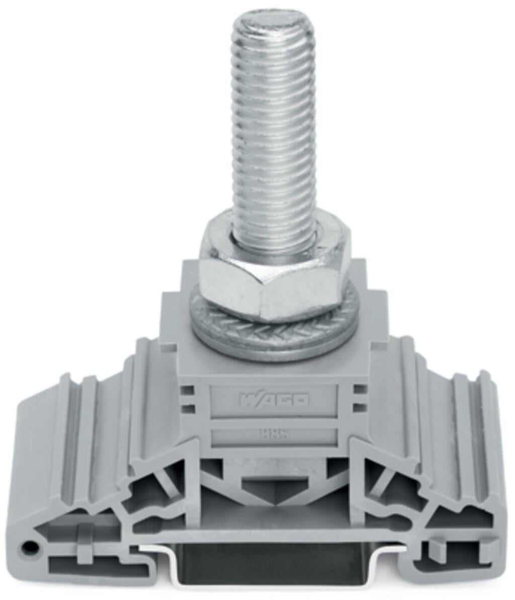 WAGO 885-112  Pabuç Bağlantılı Klemens Dın-Ray 35x15 Ve 35x7.5 İçin 1 Saplama M12 120mm² Gri