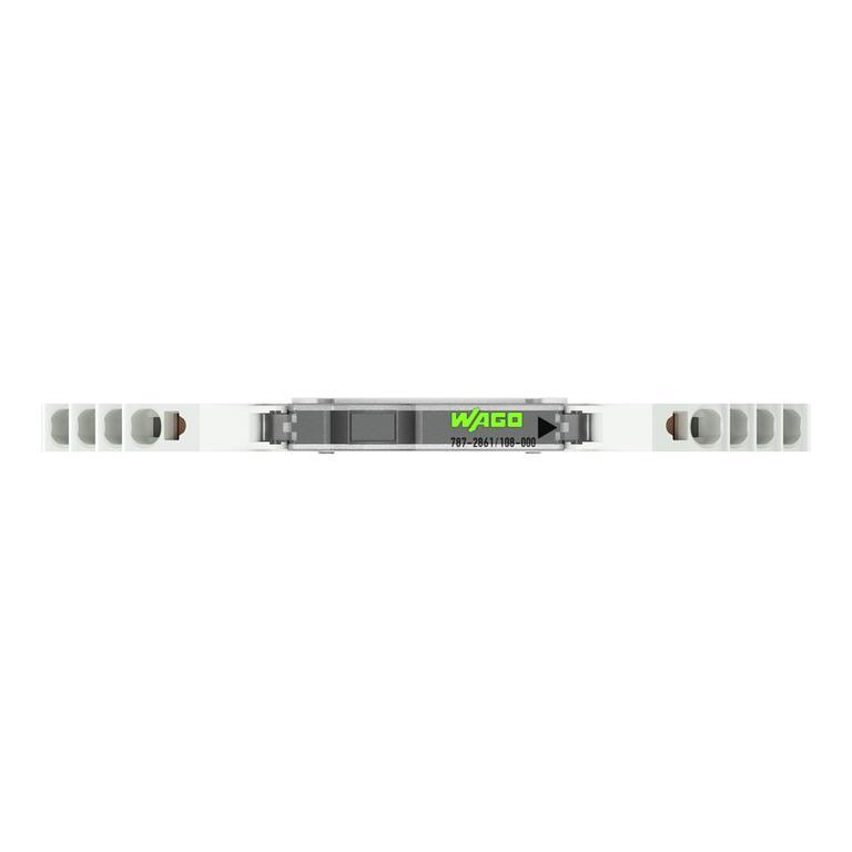 WAGO 787-2861/108-020 Elektronik Devre Kesici 1 Kanallı 24VDC Giriş Gerilimi Ayarlanabilir 1 - 8A Sinyal Kontağı