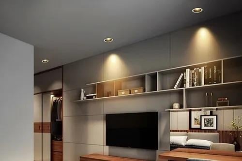 CT-5055 JAGUAR SİYAH-ROSE MODERN DEKORATİF KARE SPOT