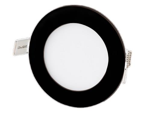 CT-5125 6W 6500K SLİM LED PANEL SİYAH KASA