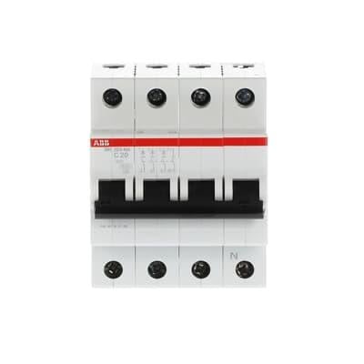 2CDS213103R0204 SH203-C20NA 4X20A 6KA C Otomat 3P+N