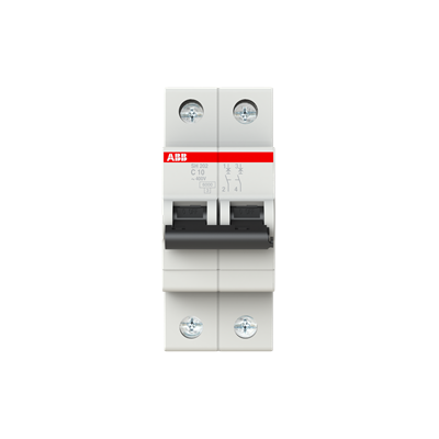 2CDS211103R0104 SH201-C10NA 2X10A 6KA C Otomat 1P+