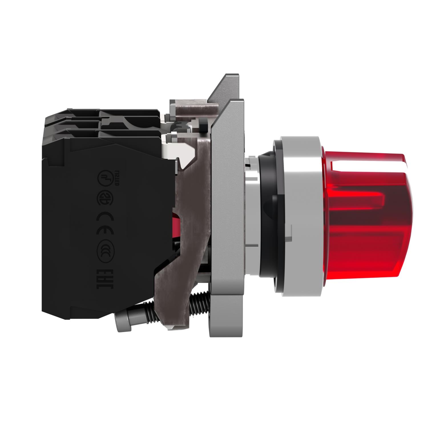 XB4-BK124B5 SELECTOR PUSHBUTTON HEAD