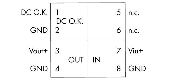 WAGO 787-2802 DC/DC Konvertör 24VDC Giriş Gerilimi 10VDC Çıkış Gerilimi 0.5A Çıkış Akımı DC OK Kontak