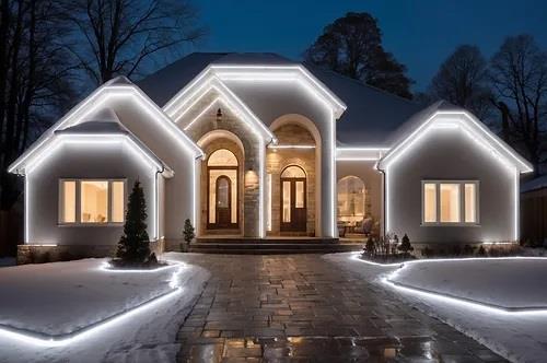 CT-4549 ÜÇ ÇİP ŞERİT LED 220V DIŞ MEKAN BEYAZ (100mt)