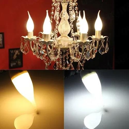 CT-4080 7W LEDLİ KIVRIK BUJİ AMPUL BEYAZ