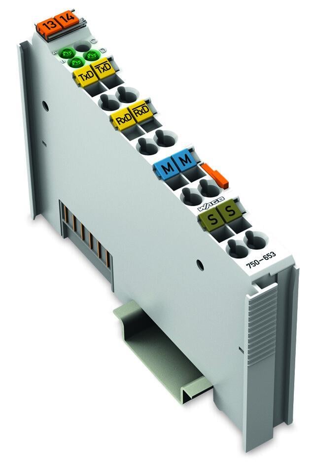 WAGO 750-653  RS-485 Arayüzü 9600 Baud Yok 8/1 Bit