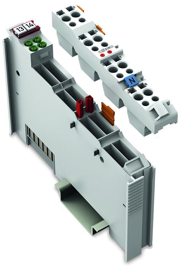 WAGO 753-540   4 Kanallı Dijital Çıkış 230 VAC 0.25A Solid-State