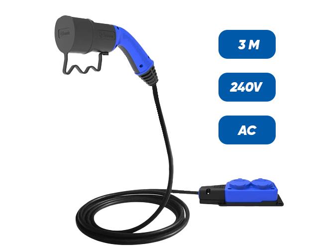 V2L 2li Uzatma Priz Adaptör (3m Kablolu)