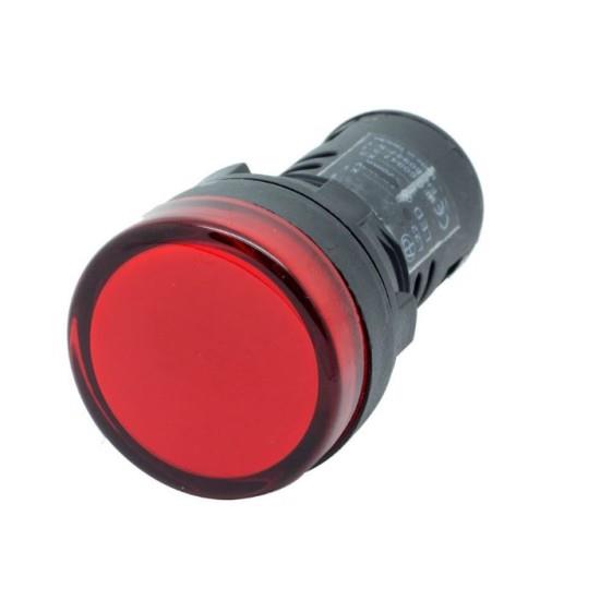 500502 EKO Serisi 220V AC Sinyal Lambası Kırmızı