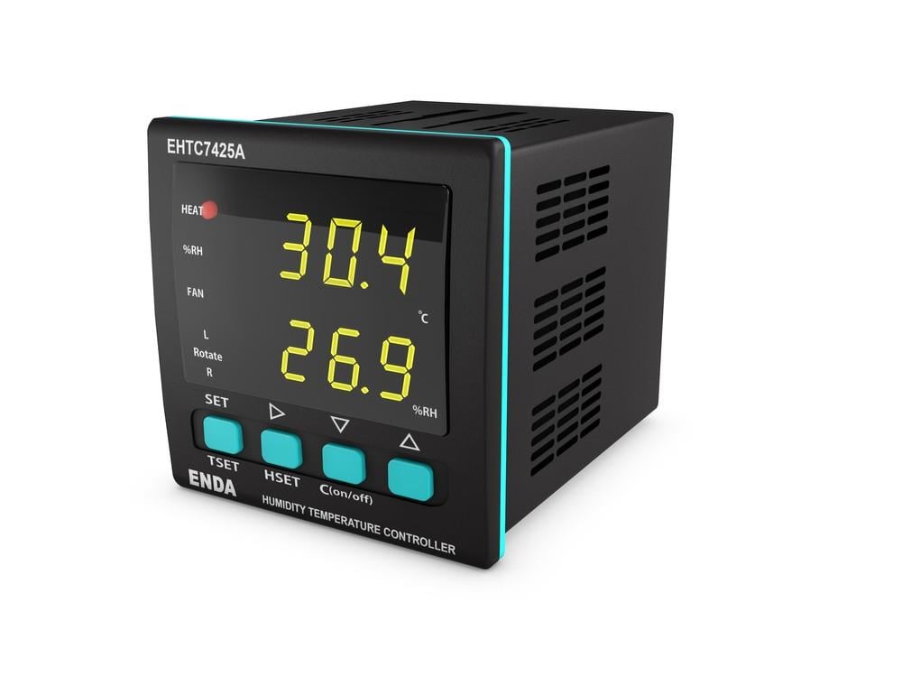ENDA EHTC7425A-230-AS-RS DİJİTAL NEM VE SICAKLIK KONTROL CİHAZI