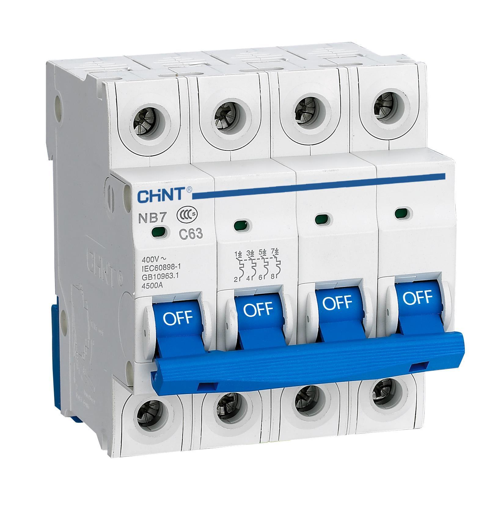 192298 NB7 / 4 KUTUP 6kA C / 25A OTOMATİK SİGORTA