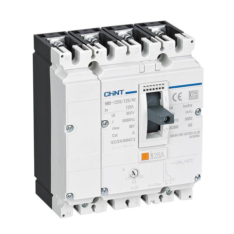 271604 NM8N-125S 4P 32A 50kA Termik Manyetik Ayarlı Devre Kesici