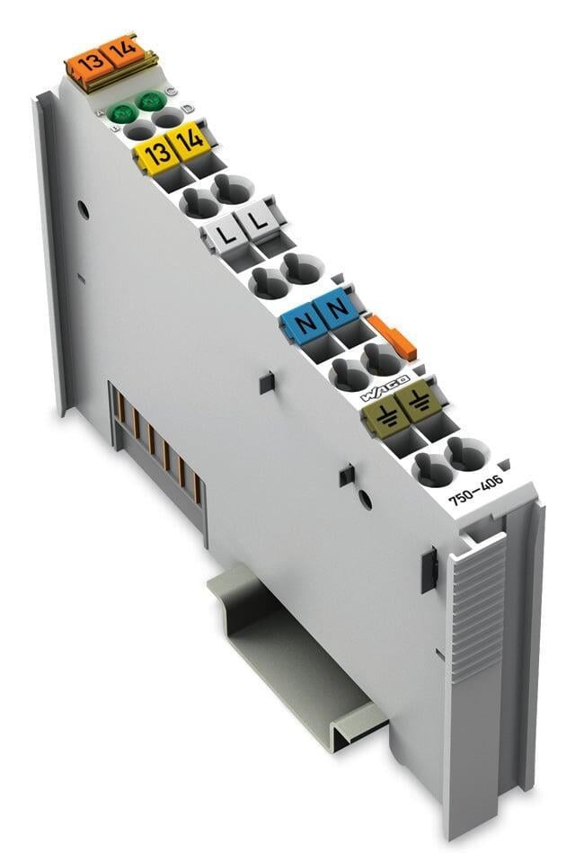 WAGO 750-406   2 Kanallı Dijital Giriş 120 VAC