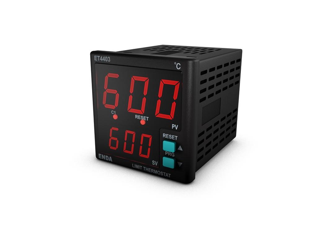 ENDA ET4403-230 DİJİTAL ON-OFF TERMOSTAT 48x48mm 230V AC +%10 -%20 50/60Hz 