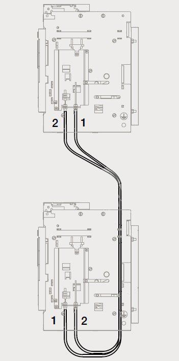 1SDA073885R1 E1.2...E6.2 3 ve 4 Kutuplu Kilitleme Kablosu - Dikey