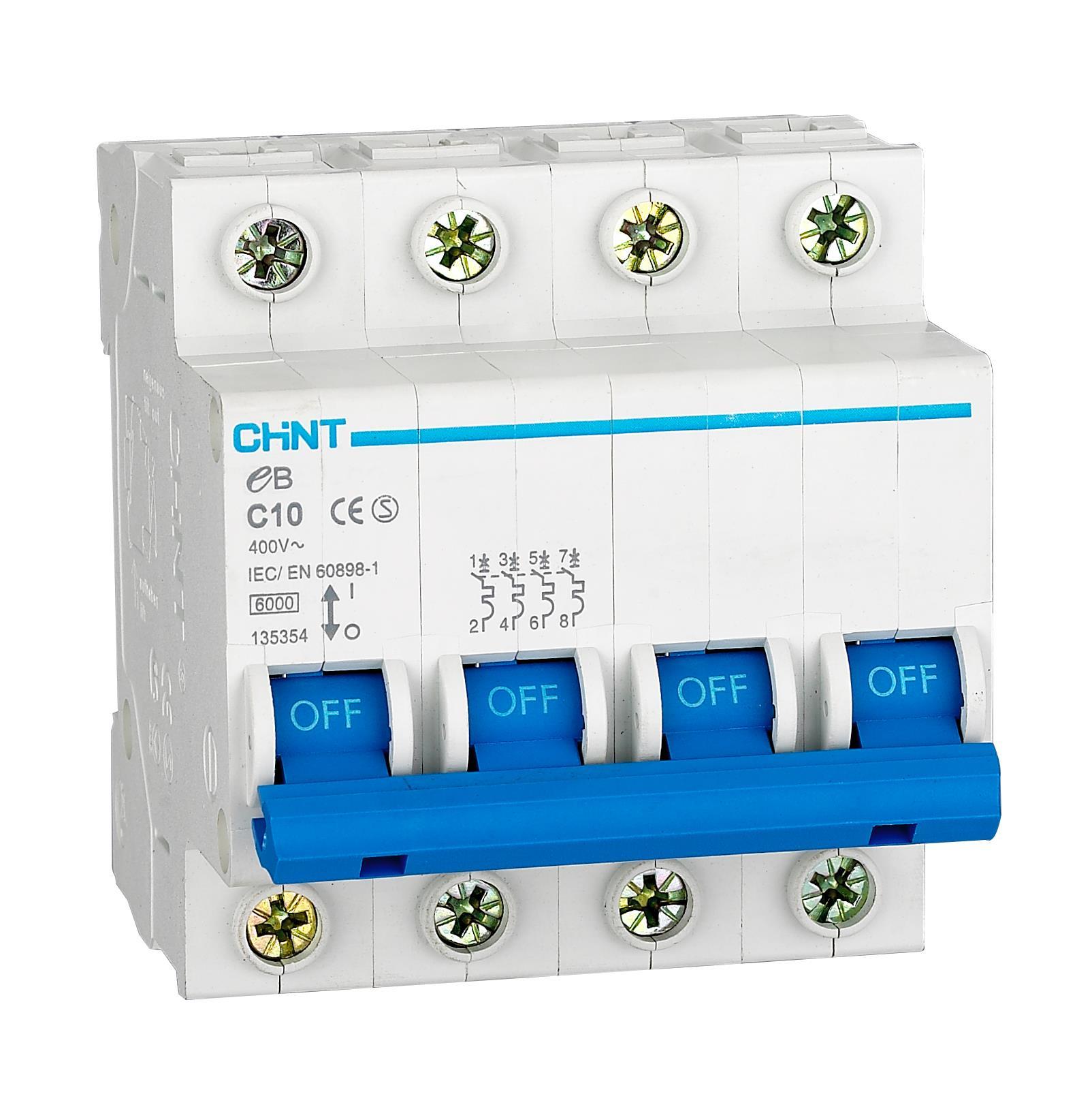 186539 eB / 4 KUTUP 4,5kA C / 20A OTOMATİK SİGORTA