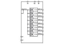 WAGO 787-1668 Elektronik devre kesici 8 Kanallı 24 VDC Giriş gerilimi ayarlanabilir 2 - 10A İletişim yeteneği 10.00mm²