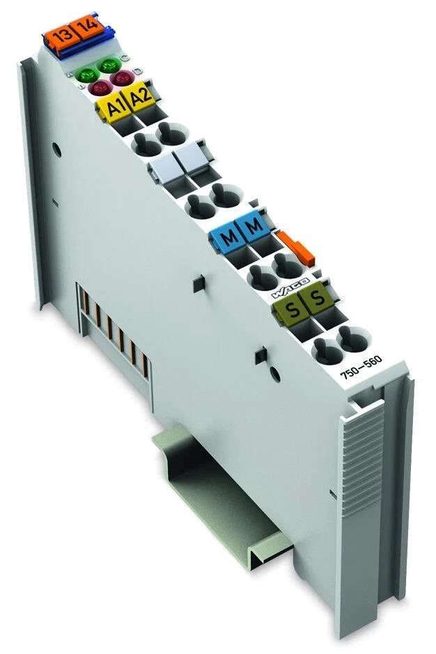 WAGO 750-560 2 Kanallı Analog Çıkış 0-10 VDC 10 Bit 100 mW/24 V