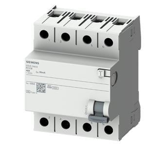 5SV5342-6 4X25A 30mA Tip A Kaçak Akım Koruma Rölesi