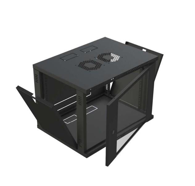 DAPER075345 7U 530X400X450 E SERİSİ DUVAR TİPİ RACK KABİN