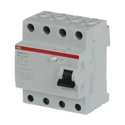 2CSF204003R3250 FH204AC-25/0.3 4X25A 300mA KAK Röle FH200 AC Tipi