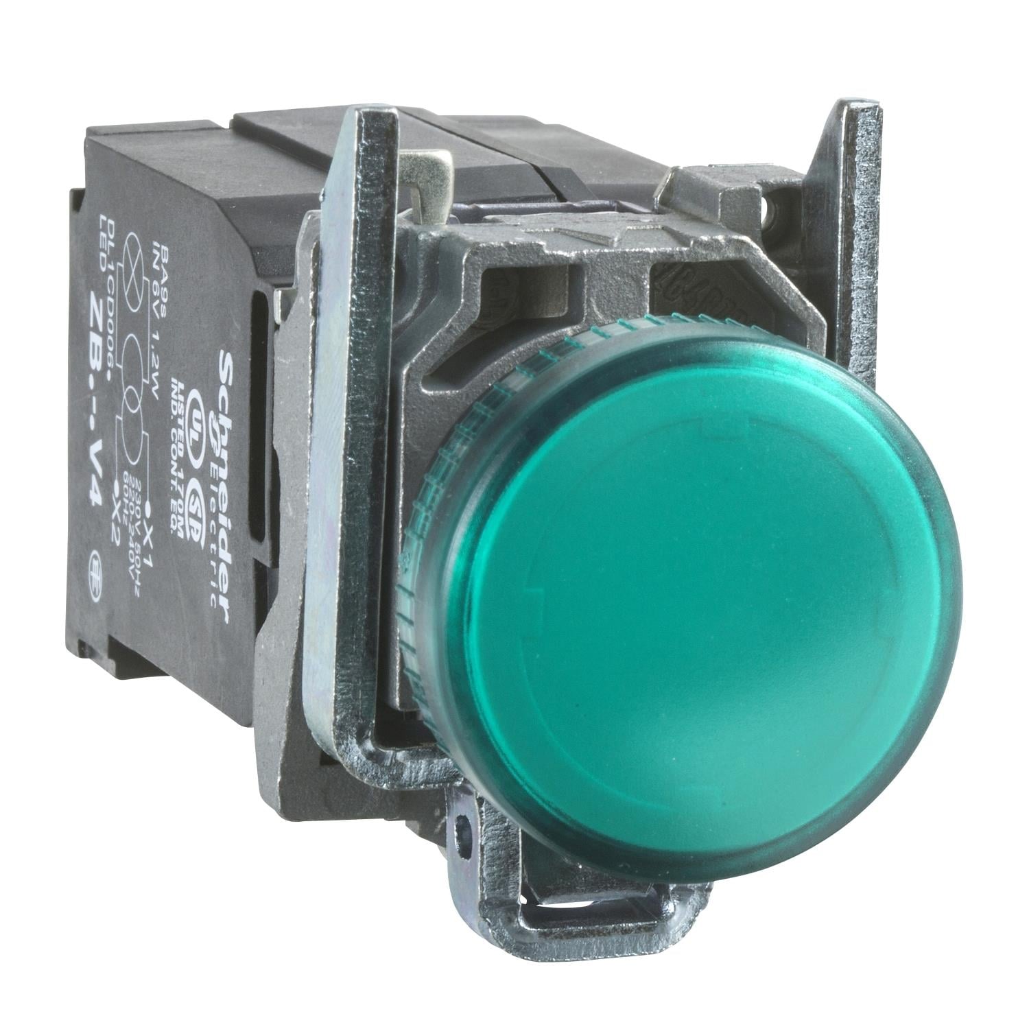 XB4-BVM3 PILOT LIGHT YEŞİL SINYAL LAMBA 230VAC