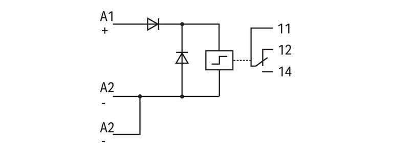 WAGO 286-573   Kilitleme Rölesi Modülü Nominal Giriş Gerilimi 24VDC 1 Değişken Kontak Sınırlayıcı Sürekli Akım 6A Kırmızı Durum Göstergesi Modül Genişliği 15mm