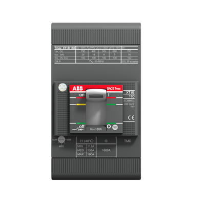 1SDA068220R1 XT3S 250 TMD 200A 50KA 3P Ter. Man. Korumalı Şalter