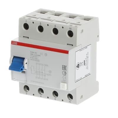 2CSF204001R1950 F204AC-125/0.03 4X125A 30mA KAK Röle F200 AC Tipi