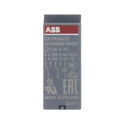 1SVR405601R0000 24VAC 8 PİNLİ 250VAC 8A KONTAK AKIMI PCB RÖLE