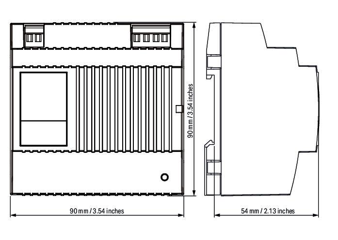 WAGO 787-1021 Anahtarlamalı Mod Güç Kaynağı Kompakt 1 Fazlı 12VDC Çıkış Gerilimi 6.5A Çıkış Akımı 2.50mm²