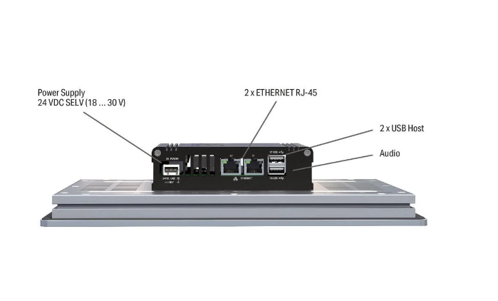 Dokunmatik panel 600; 14,5 cm (5.7); 640 x 480 piksel; 2 x USB, 2 x ETHERNET; Web Paneli